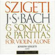 6 Sonatas & Partitas for Solo Violin , J.S. Bach