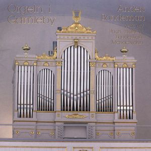 Plays Organ of Gamleby Church Sweden , Anders Bondeman
