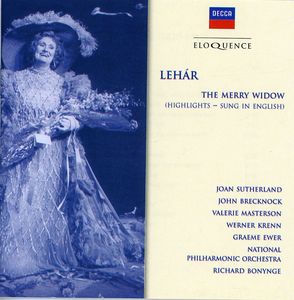 Merry Widow (In English) [Import] , Joan Sutherland