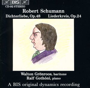 Dichterliebe Op 48 / Liederkreis Op 24 , R. Schumann