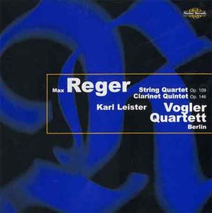 String Quartet Op 109 / Clarinet Quintet Op 146 , Vogler Quartet