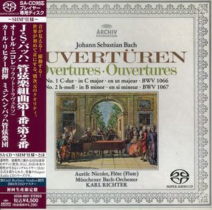 J.S.Bach: Orchestral Suites 1 & 2 - SHM-SACD [Import] 