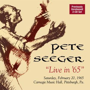 Live in 65 , Pete Seeger