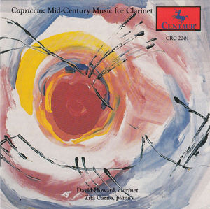 Capriccio / Music for Clarinet , F. Poulenc