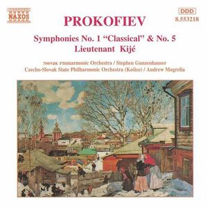 Symphonies 1 & 5 , Andrew Mogrelia