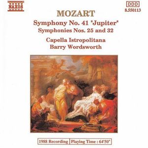 Symphonies 25, 32 & 41 , Barry Wordsworth