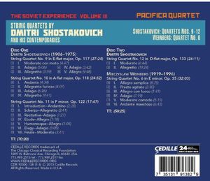 Soviet Experience 3 , Pacifica Quartet