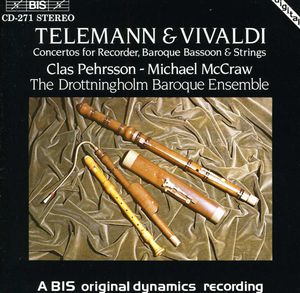 Double Concerto for Recorder, Bassoon & Orchestra , Drottningholm Baroque Ensemble