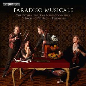 Father the Son & the Godfather: 2X Bach & Telemann , Dan Laurin