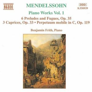 Piano Works 1 , Benjamin Frith