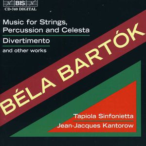 Music for Strings & Celesta , Jean-Jacques Kantorow