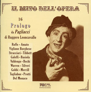 16 Prologo Da Pagliacci Di Leoncavallo , Lawrence Tibbett