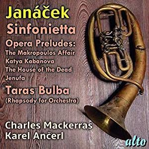 Janacek Sinfonietta Opera Preludes Taras Bulba , Charles Mackerras