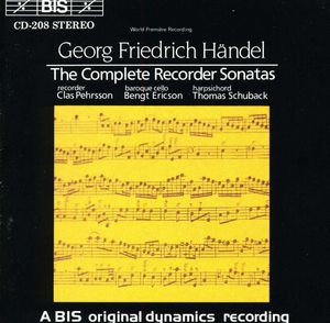Complete Recorder , George Frideric Handel