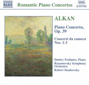 Concerto for Piano & Orchestra Op 39 , C. Alkan