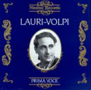 Prima Voce , Giacomo Lauri-Volpi