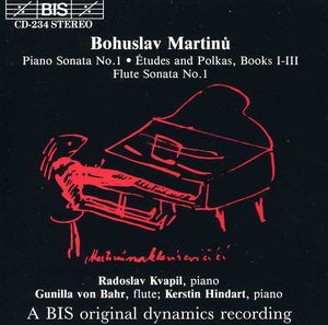 Piano Sonata 1 , Bohuslav Martinu