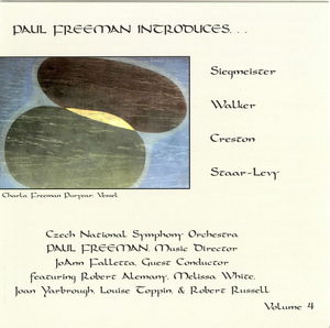 Clarinet Concerto / Fantasy for Piano & Orch , Paul Freeman