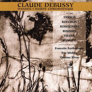 Danses for Chromatic Harp & Strings , Francette Bartholom e