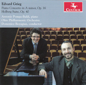 Piano Concerto in A minor Op 16 / Holberg Suite Op , Antonio Pompa-Baldi