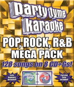 Party Tyme Karaoke: Pop, Rock, R&B Mega Pack [8 Discs]