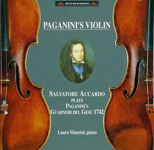 Salvatore Accardo Plays Paganini's Guarneri Violin , Salvatore Accardo