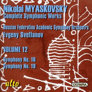 Symphony 16 & 19 , Evgeny Svetlanov