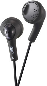 JVC HA-F160-B-K Gumy Earbud Headphones (Olive Black)