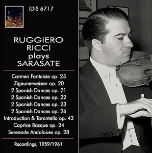 Ruggiero Ricci Plays Pablo De Sarasate