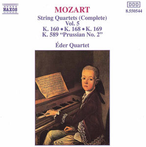 String Quartets 160, 168, 169 & 589 , Eder Quartet