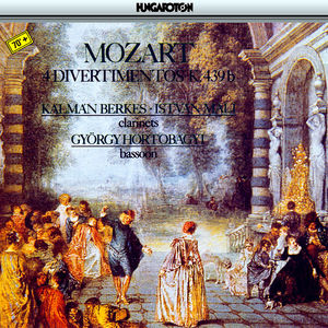 Divertimentos Fro 2 Clarinets & Bassoons , Wolfgang Amadeus Mozart