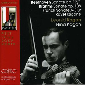 Sonatas for Piano & Violin /  Tzigane , Leonid Kogan