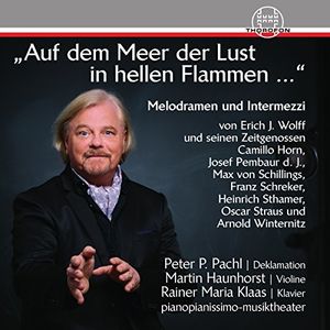 Auf dem Meer der Lust in hellen Flammen 