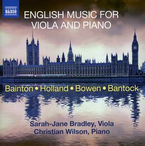 English Music for Viola & Piano , Sarah-Jane Bradley