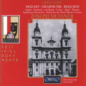 Kirchensonate Es-Dur & Grabmusik KV 42 & Requiem , W.a. Mozart