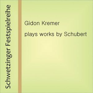 Duo Recital , Gidon Kremer