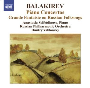 Piano Concertos / Grande Fantasie on Russian Folk , Dmitry Yablonsky