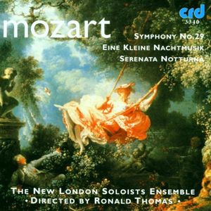 Symphony No. 29 in a K201 , New London Soloists Ensemble