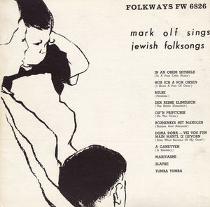 Jewish Folksongs, Vol. 1 , Mark Olf