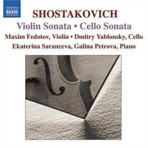 Violin & Cello Sonatas , Fitz-Gerald