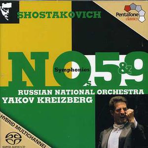 Symphonies 5 & 9 , Yakov Kreizberg