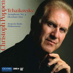 Symphony No 4 / Overture 1812 , Christoph Poppen