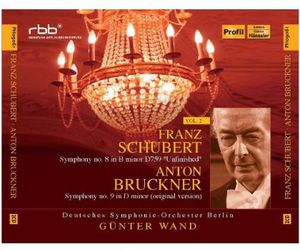 Schubert Bruckner 2: Symphony No 8 & Symphony No 9 , Günter Wand