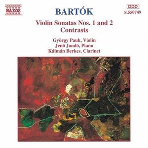 Violin Sonatas 1 & 2 , B. Bartok
