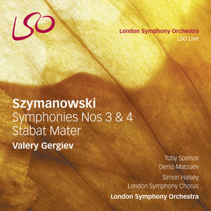 Symphonies 3 & 4 Stabat Mater , Valery Gergiev