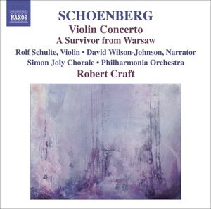 Violin Concerto Survivor from Warsaw , Robert Craft