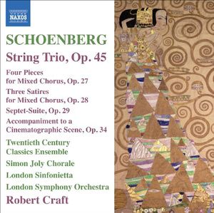 String Trio / Four Pieces of Mixed Chorus , Robert Craft