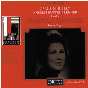 Im Freien D 880 /  Lerchenlied , Gundula Janowitz