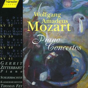 Piano Concertos 37 39 40 41 , Gerrit Zitterbart