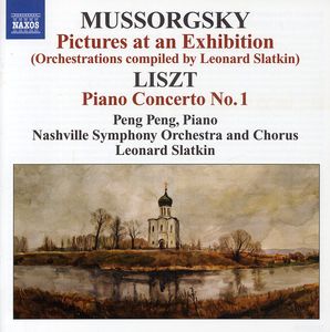 Picturs at An Exhibition /  Piano Concerto No. 1 , Leonard Slatkin